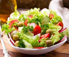 Salades à  creil